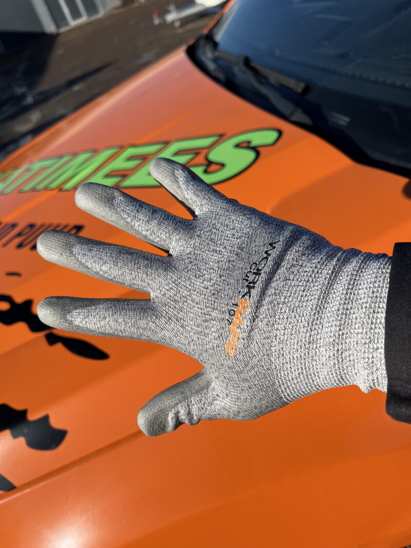 Arboristi töödeks parimad kindad, WorkSafe Cut 107 Kl. B lõikekindad Mugavad lõikekindlad kindad kaitsetasemega 5. WorkSafe Cut 107 Kl. B lõikekindad Vikatimees OÜ