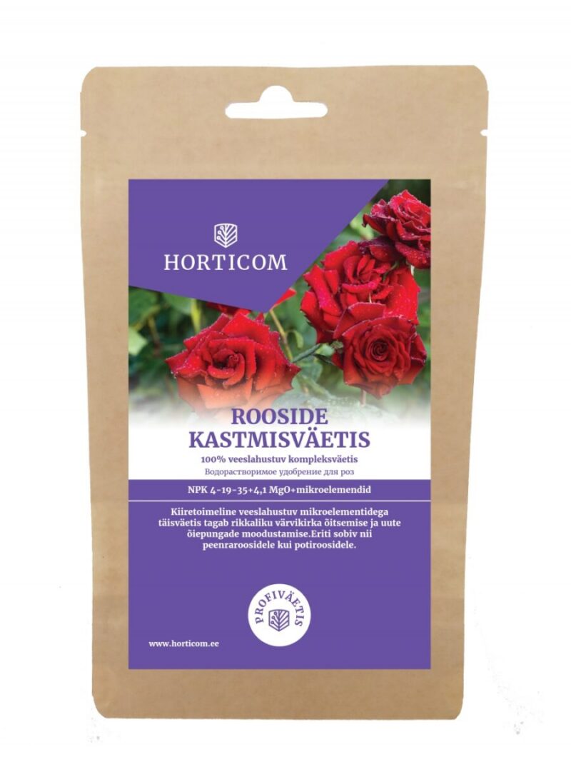 roosiväetis horticom vikatimees arborist hekkide istutamine